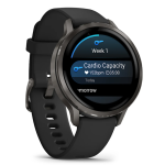 Garmin 010-03014-40 Venu 4 GPS 智慧腕錶 (45mm) (極致黑)